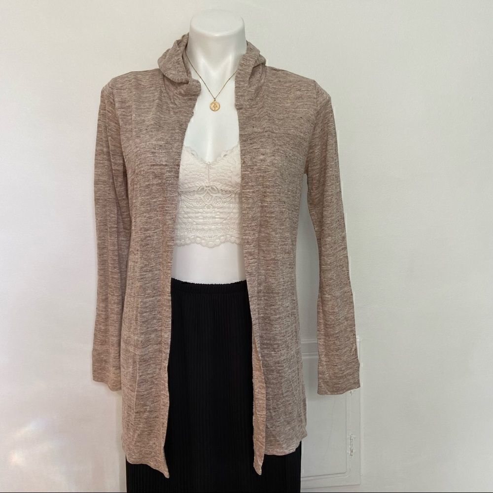 Cynthia Rowley 100% Line Long Cardigan